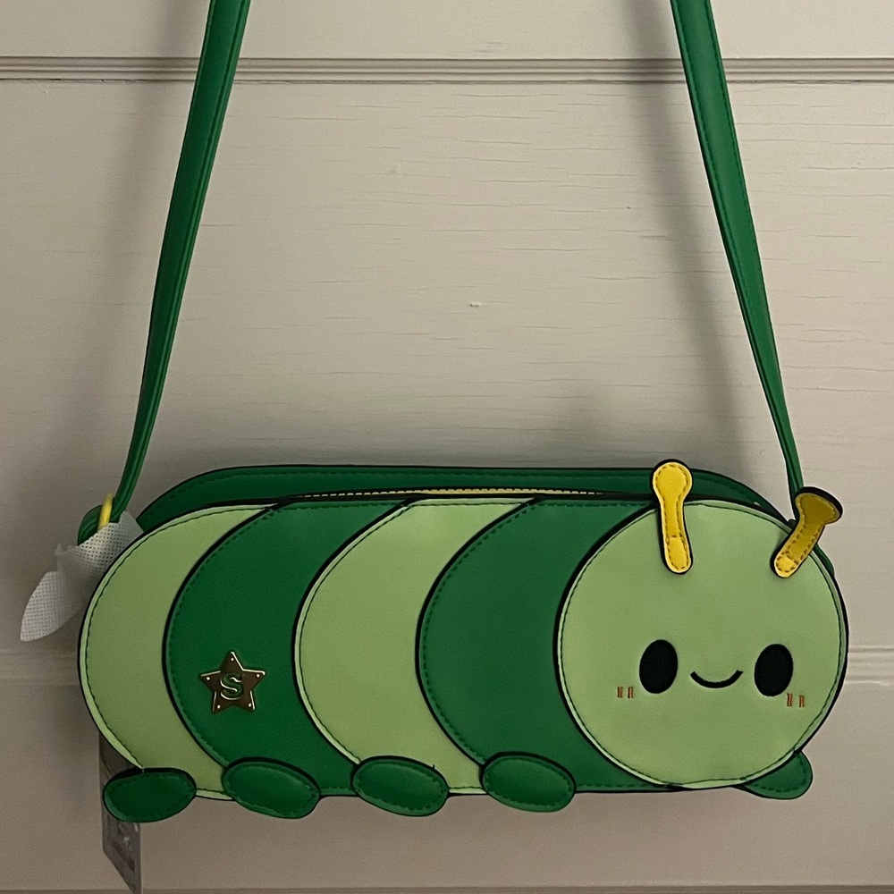 Squishable Caterpillar Crossbody Bag